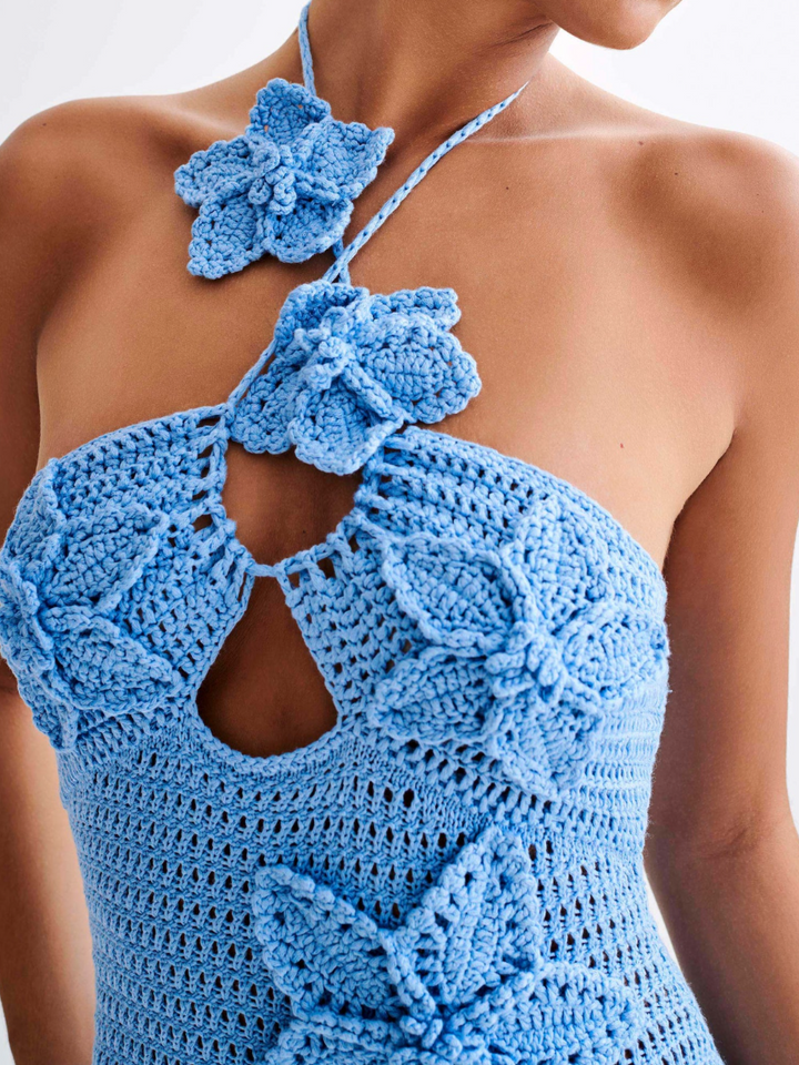 Nania Flora | Robe maxi au crochet Romance