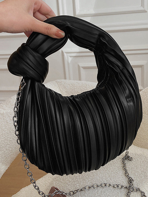 Sacs à fermeture éclair plissés à empiècements Accessoires Sacs à main Sacs à bandoulière