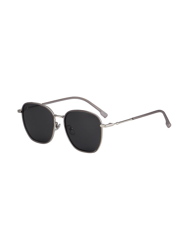 Lunettes de soleil géométriques anti-UV
