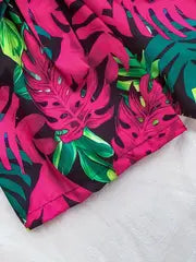 Mabel | Ensemble de gilet et de shorts imprimé pour femmes en été