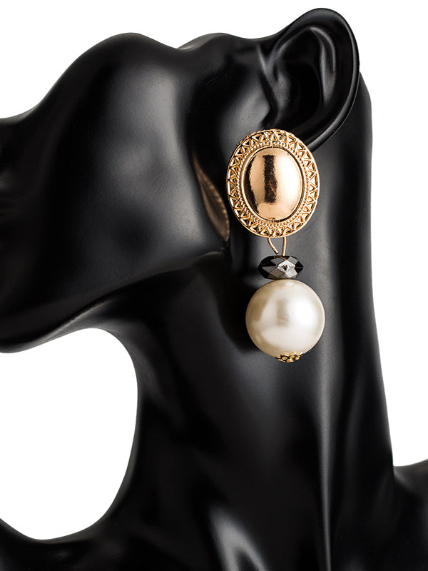 Boucles d'oreilles pendantes géométriques