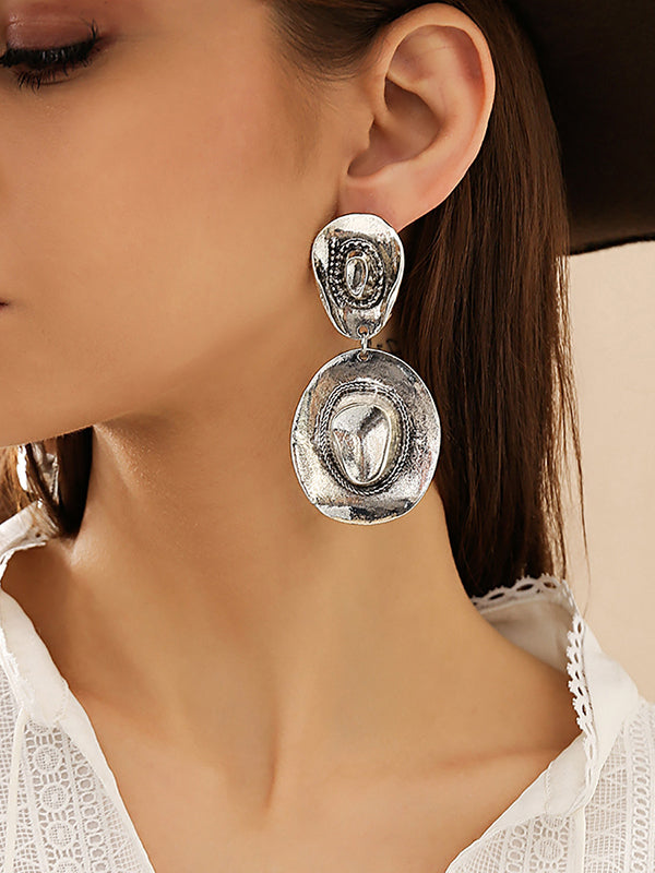 Boucles d'oreilles géométriques