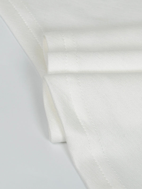Robe longue asymétrique à ourlet plongeant, à manches longues, asymétrique à une épaule, couleur unie