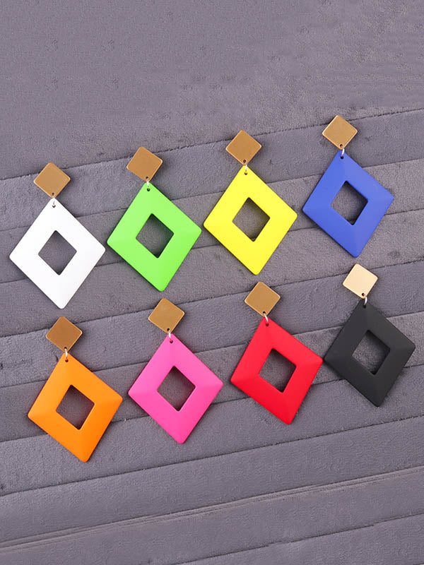 Boucles d'oreilles géométriques