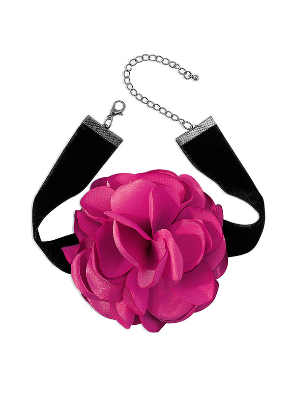 Collier en forme de fleur