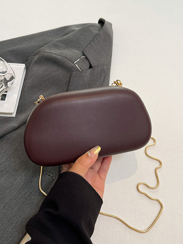 Sac géométrique à chaîne, à empiècements