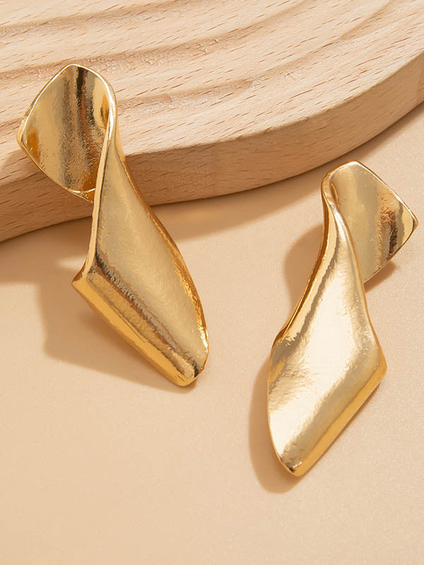 Boucles d'oreilles pendantes géométriques