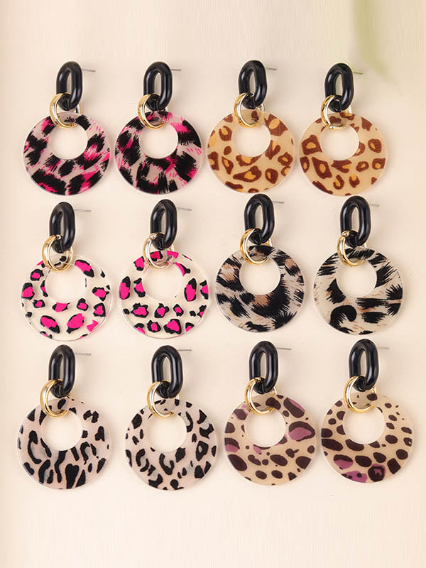 Boucles d'oreilles géométriques