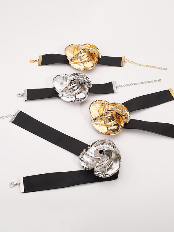 Collier en forme de fleur