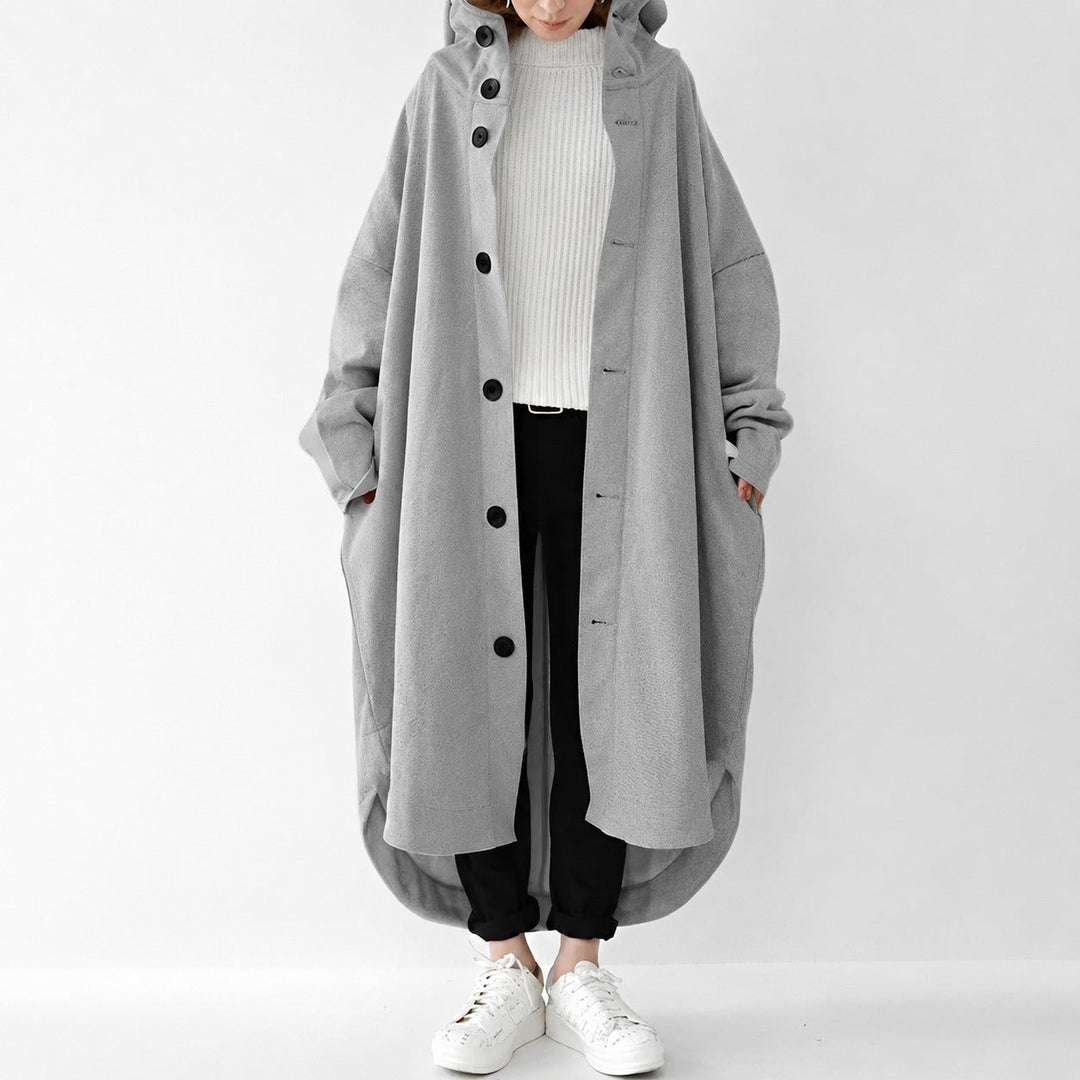 Jennica - Manteau trench pour femmes, long et décontracté