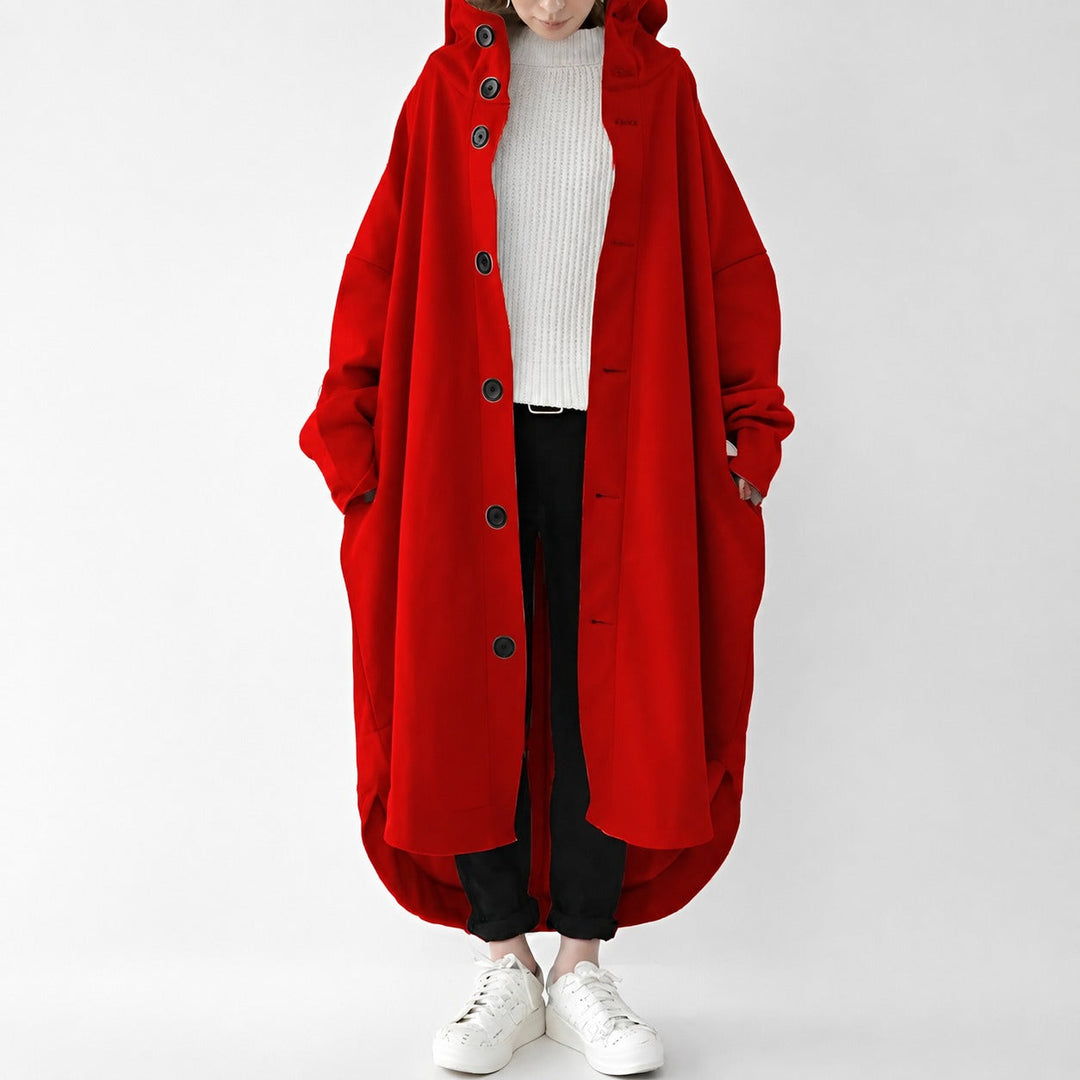 Jennica - Manteau trench pour femmes, long et décontracté