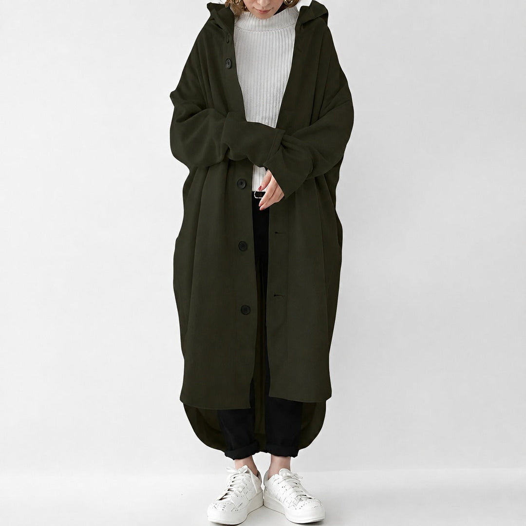 Jennica - Manteau trench pour femmes, long et décontracté