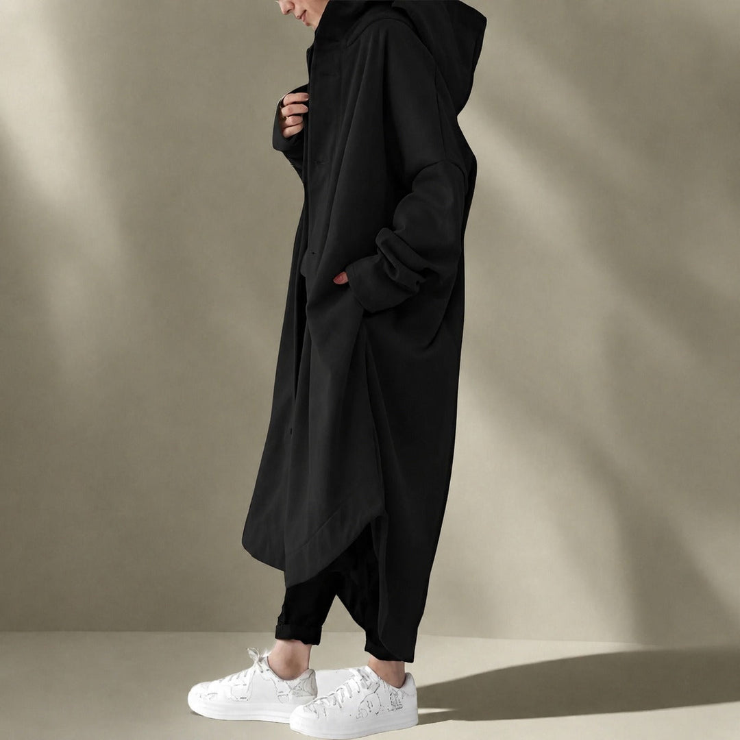 Jennica - Manteau trench pour femmes, long et décontracté
