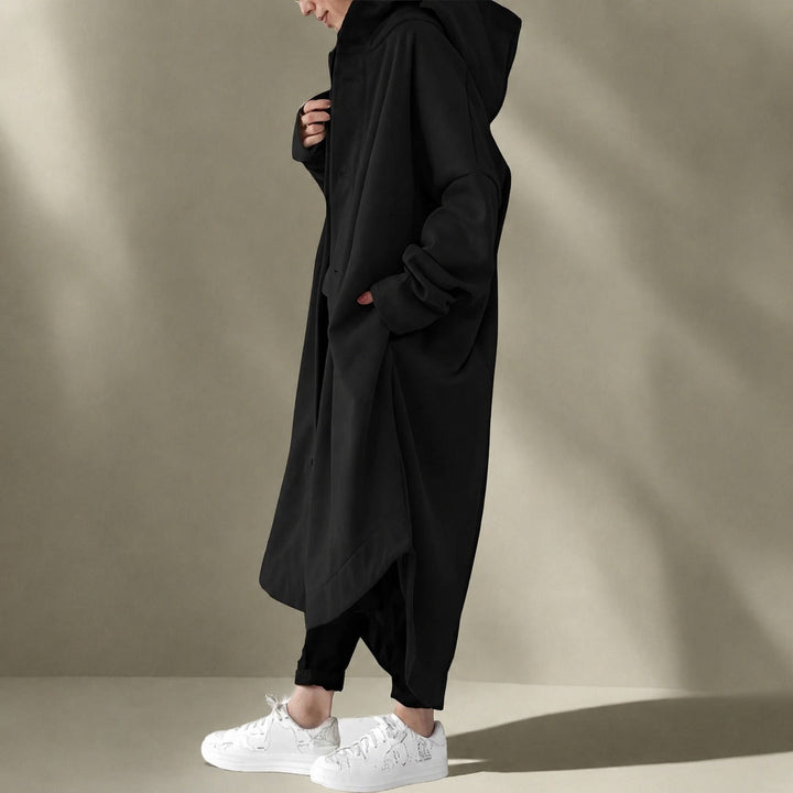 Jennica - Manteau trench pour femmes, long et décontracté