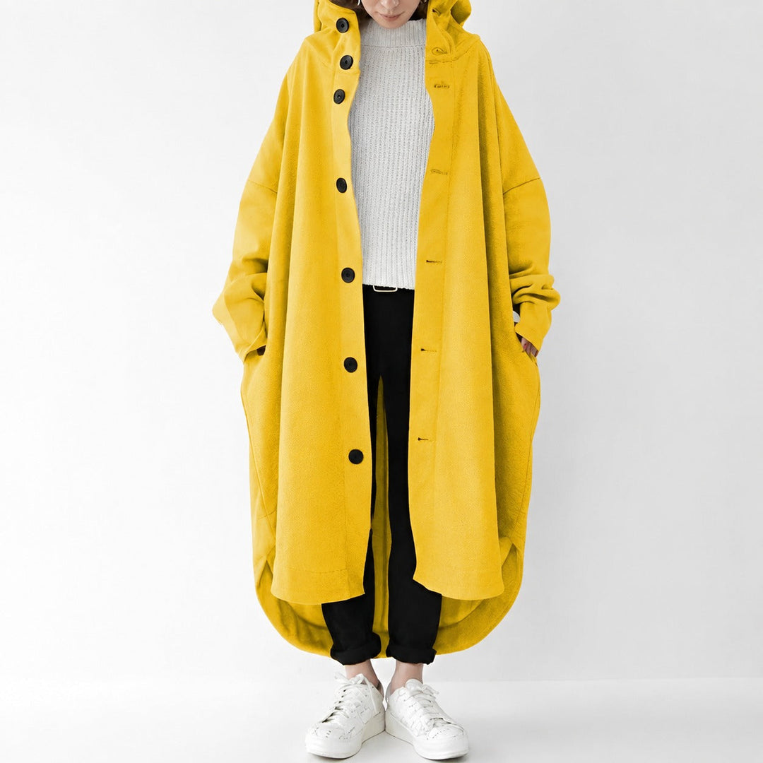 Jennica - Manteau trench pour femmes, long et décontracté