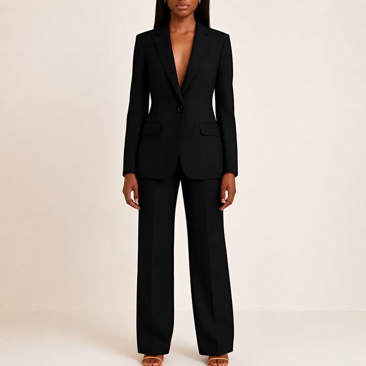 Élisabeth - Ensemble de tailleur pour femmes avec blazer et pantalon