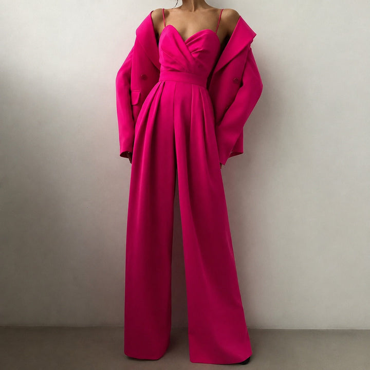 Becca - Combinaison élégante à taille haute