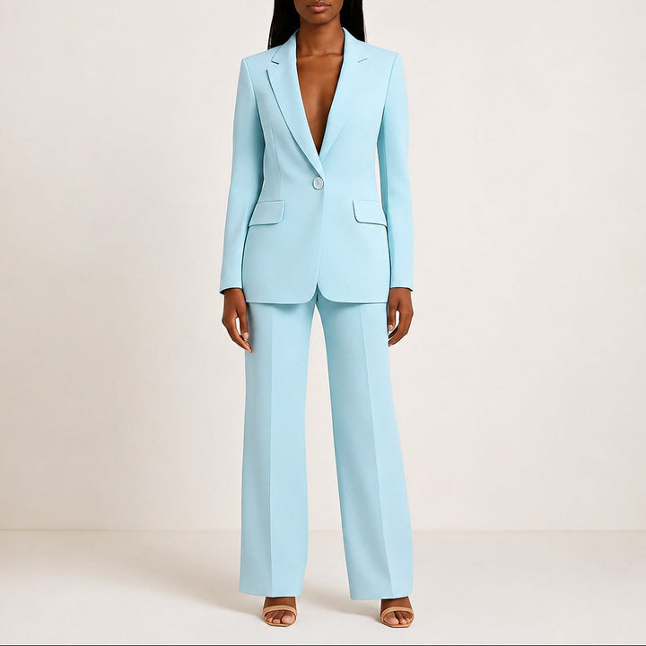 Élisabeth - Ensemble de tailleur pour femmes avec blazer et pantalon