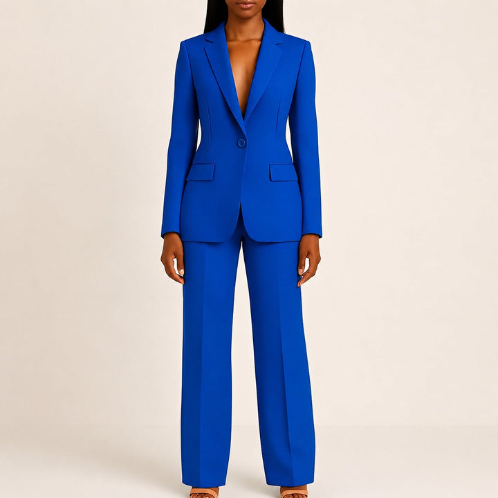 Élisabeth - Ensemble de tailleur pour femmes avec blazer et pantalon
