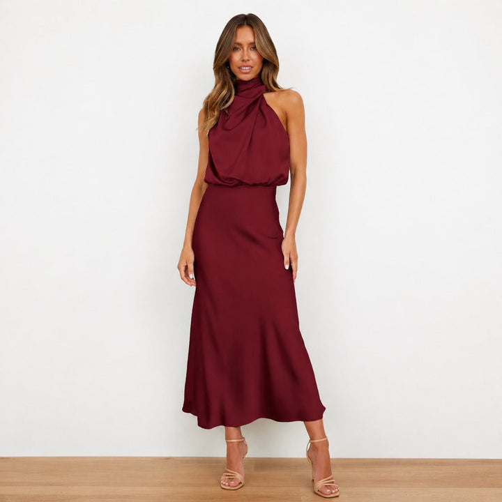 Hansel - Robe cocktail mi-longue élégante