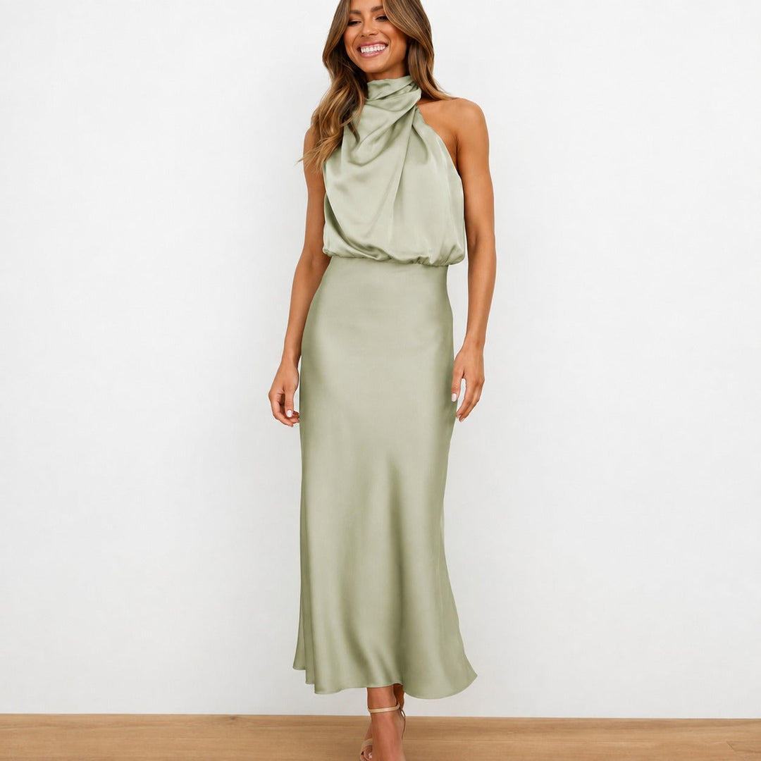 Hansel - Robe cocktail mi-longue élégante