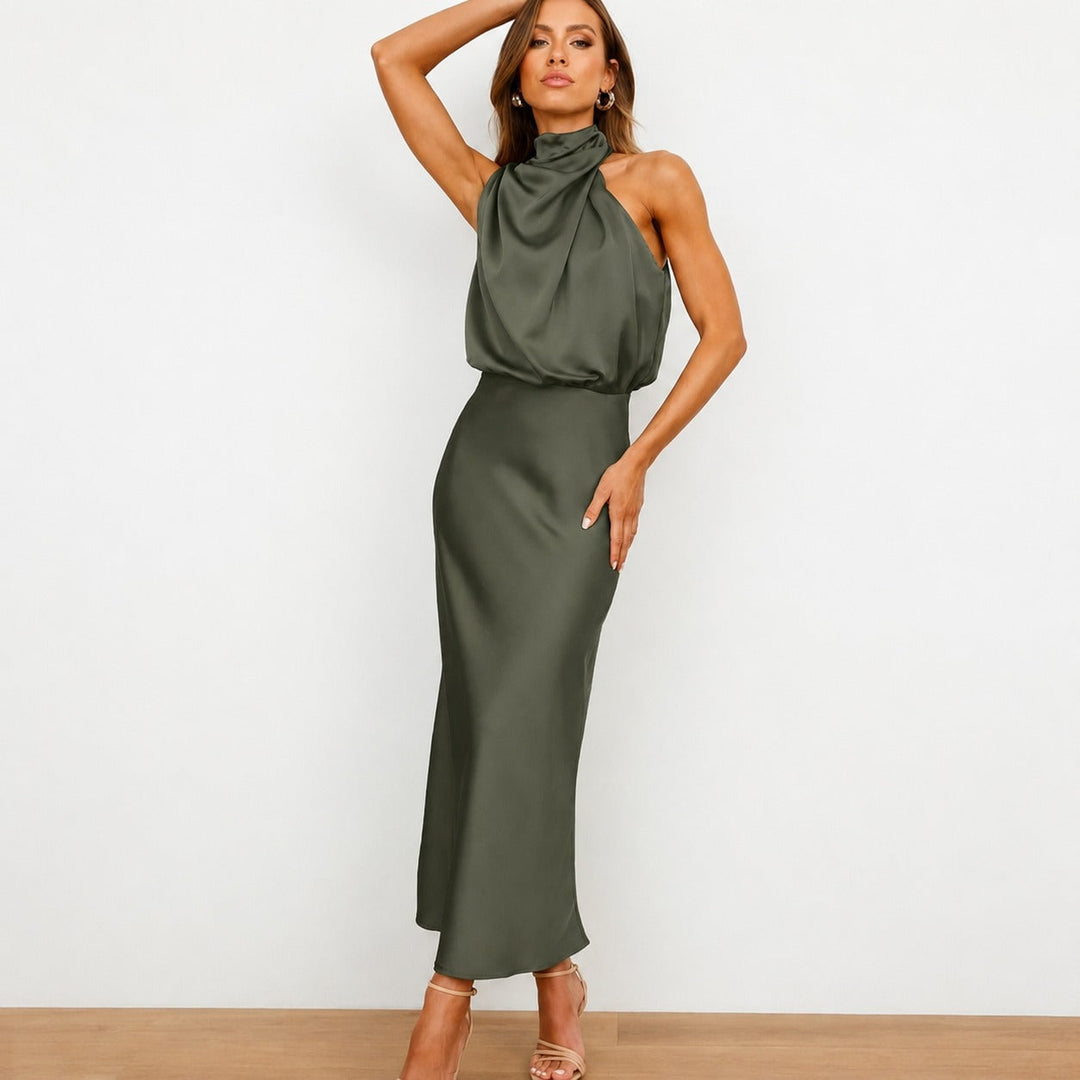 Hansel - Robe cocktail mi-longue élégante