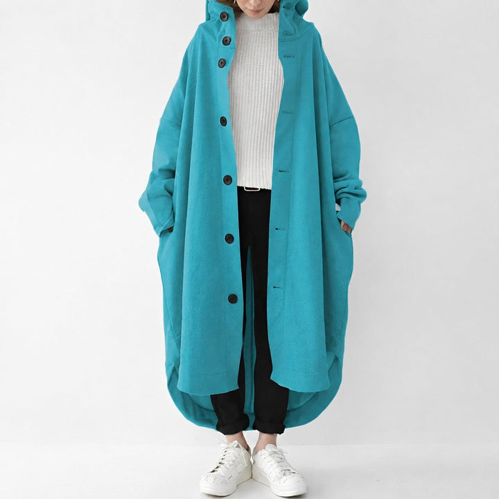 Jennica - Manteau trench pour femmes, long et décontracté