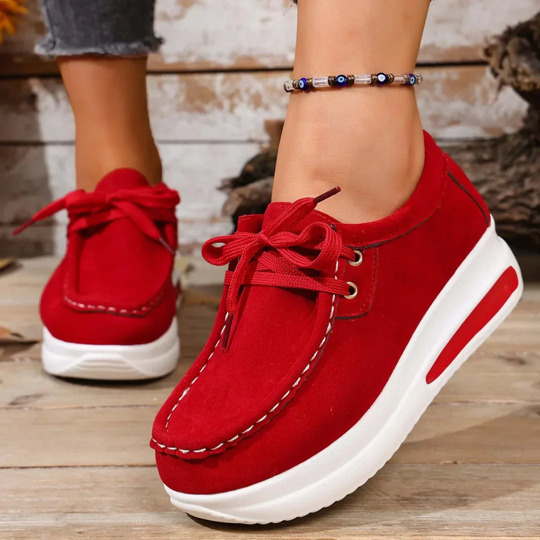 Adeline | Baskets à lacets à plateforme pour femmes