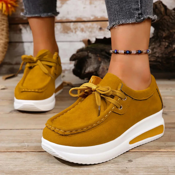 Adeline | Baskets à lacets à plateforme pour femmes