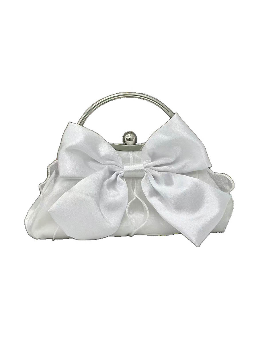 Chaînes ornées d'un nœud Serrure Sacs à bandoulière Sacs de soirée Pochettes Mini-sacs