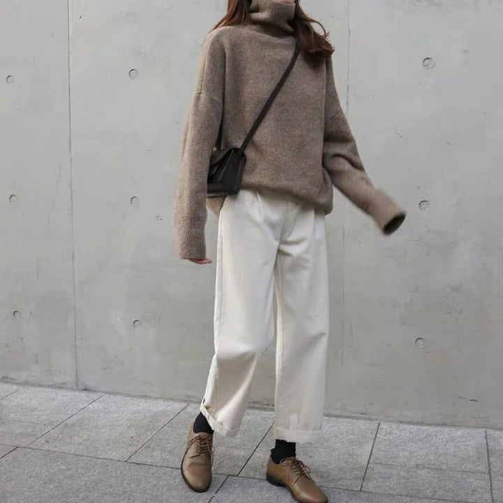 Nina | Pull à col roulé tendance pour femmes