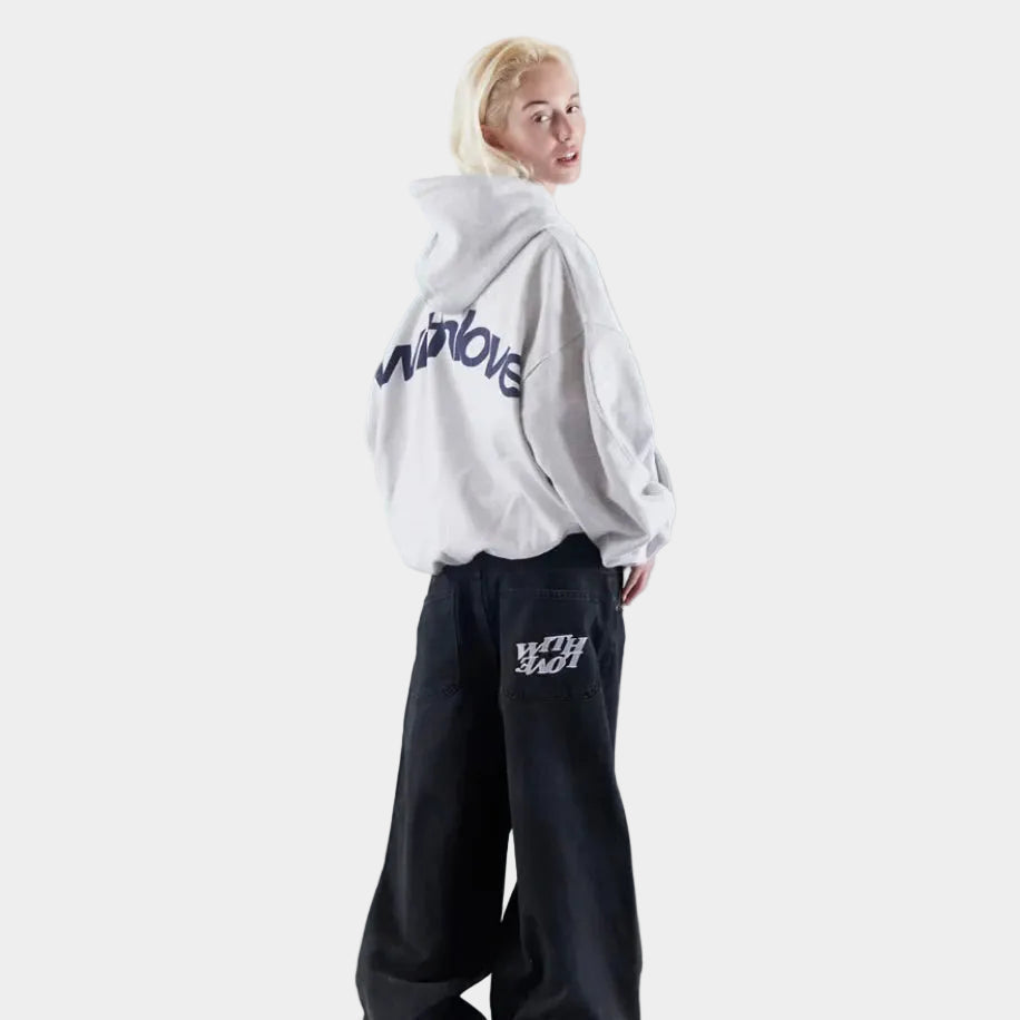 Angelika | Sweat à capuche oversized imprimé pour femmes