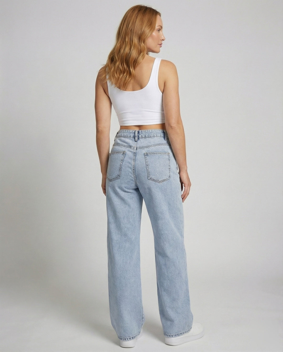 Anna | Jean vintage taille haute pour femmes