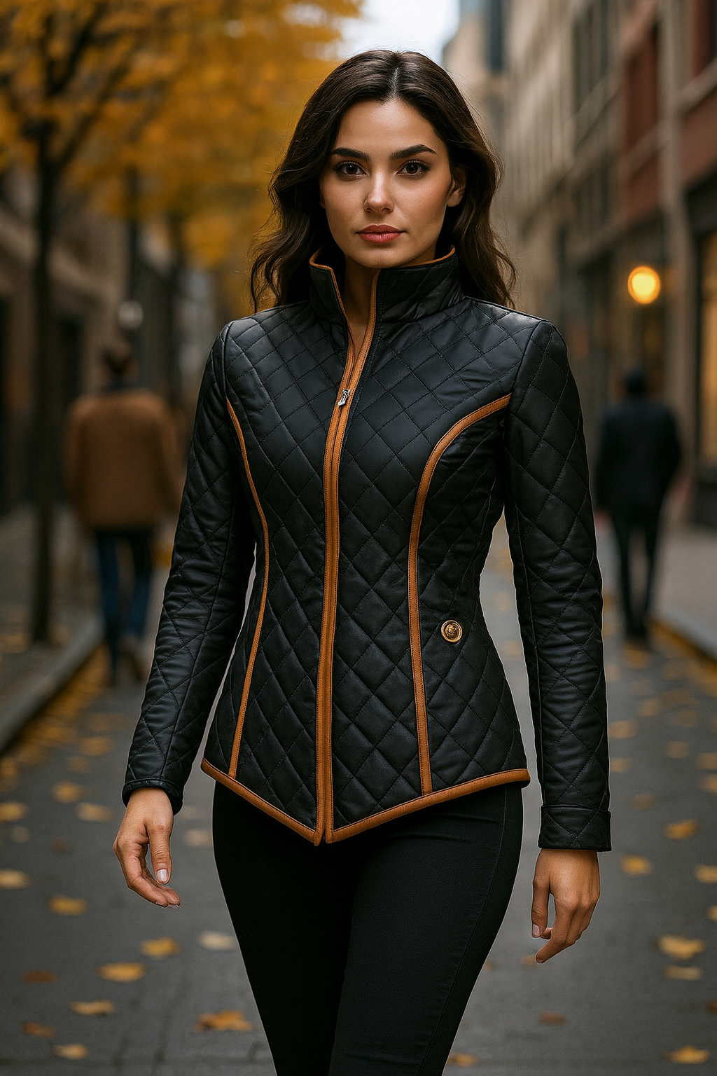 Anna | Veste matelassée à zip pour femmes