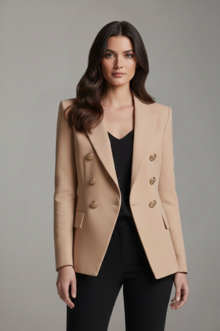Annika | Veste Blazer Élégante à Double Boutonnage pour Femmes