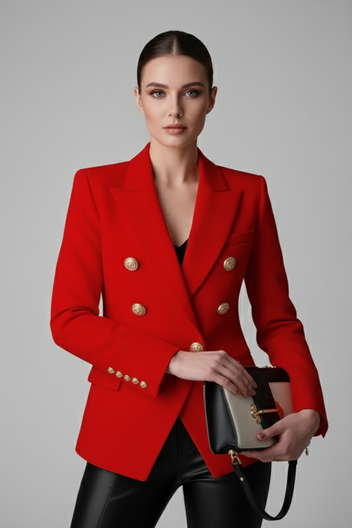 Annika | Veste Blazer Élégante à Double Boutonnage pour Femmes