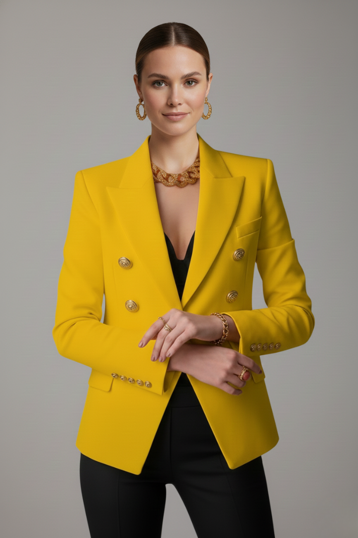 Annika | Veste Blazer Élégante à Double Boutonnage pour Femmes
