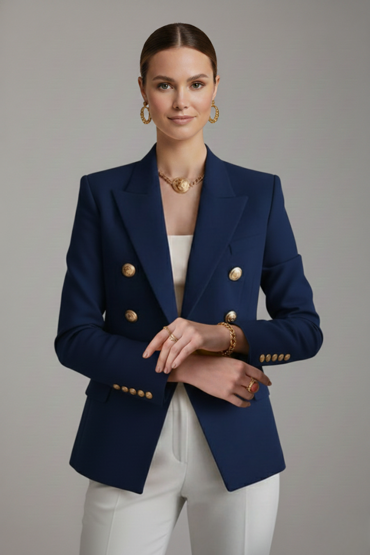 Annika | Veste Blazer Élégante à Double Boutonnage pour Femmes