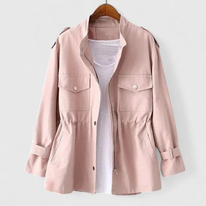 Annika | Manteau élégant à fermeture éclair pour femmes
