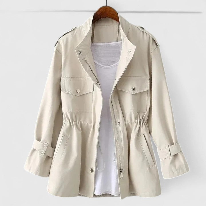 Annika | Manteau élégant à fermeture éclair pour femmes