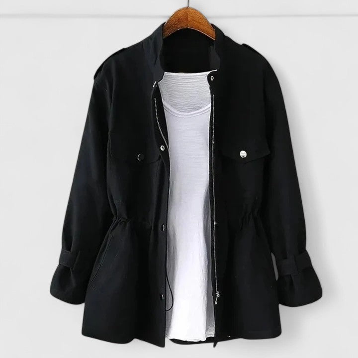 Annika | Manteau élégant à fermeture éclair pour femmes