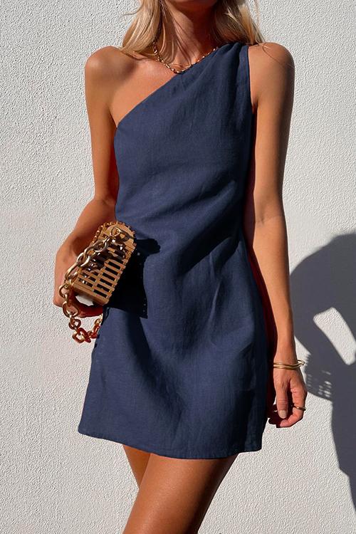 Annika | Robe Minijupe à Épaule Dénudée pour Femmes