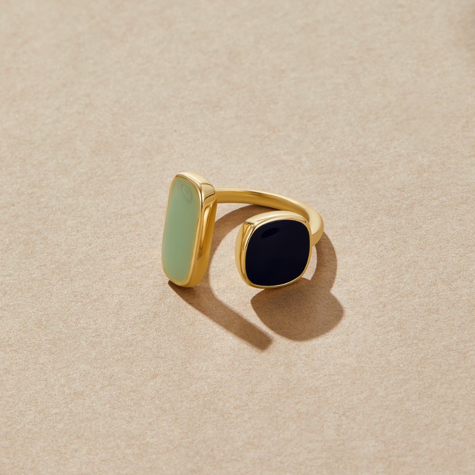 Pur - Bague enroulée unique