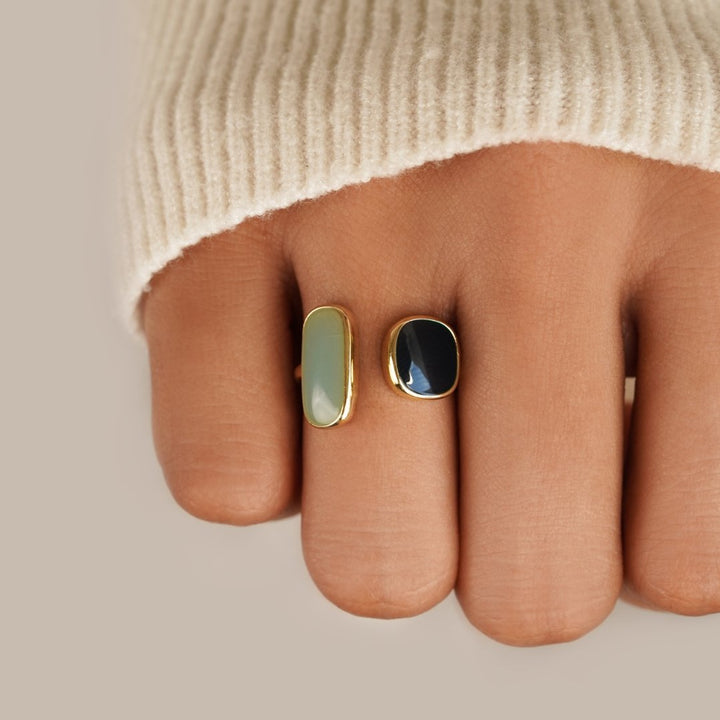 Pur - Bague enroulée unique