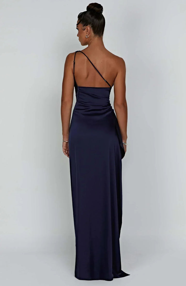 Emilia | Robe Maxi Élegante à Une Épaule pour Femmes