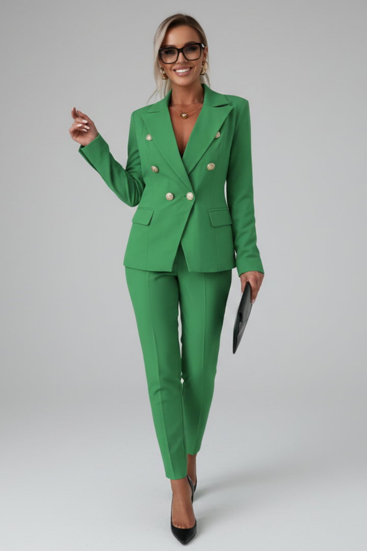 Astrid | Ensemble de blazer à double boutonnage pour femmes