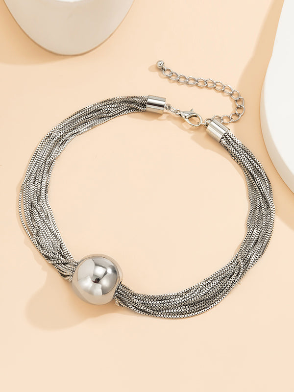Collier élégant géométrique tendance