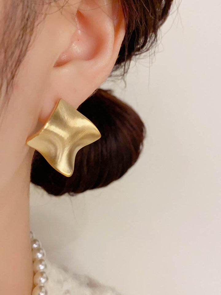 Boucles d'oreilles géométriques