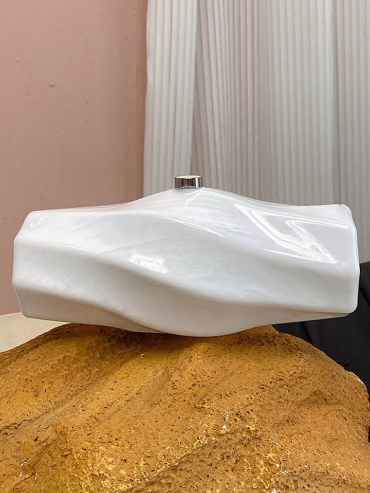 Sac à main géométrique à chaîne