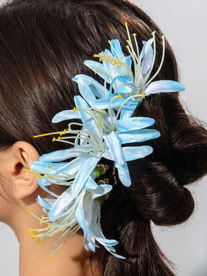 Pinces à cheveux en forme de fleur